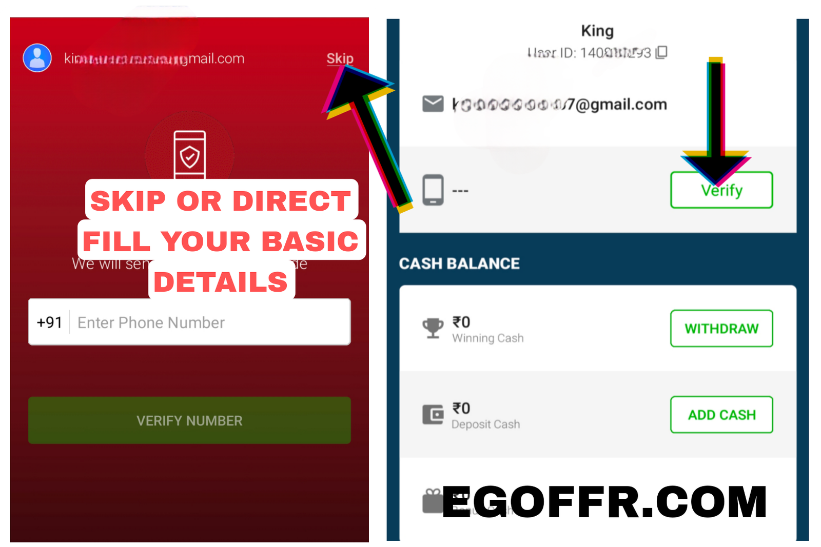 BigCash Sign-Up Process