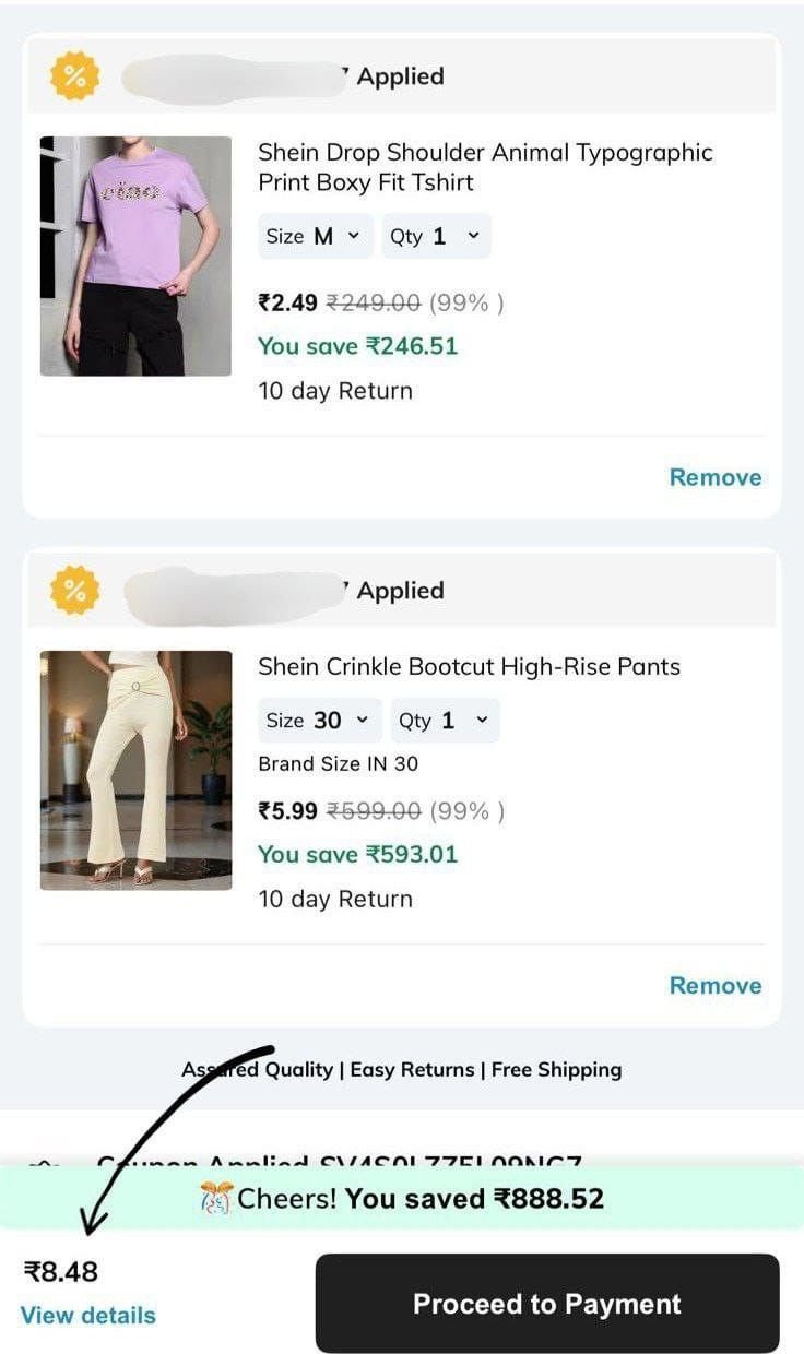 Shein Free 500 Shopping Offer 2025 iPhone Only