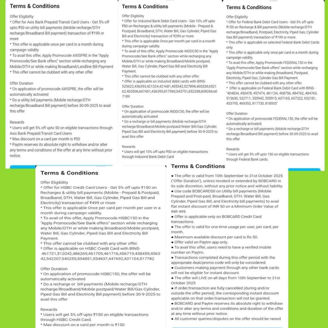 Paytm Bank Cashback Offers 2025 Image 2